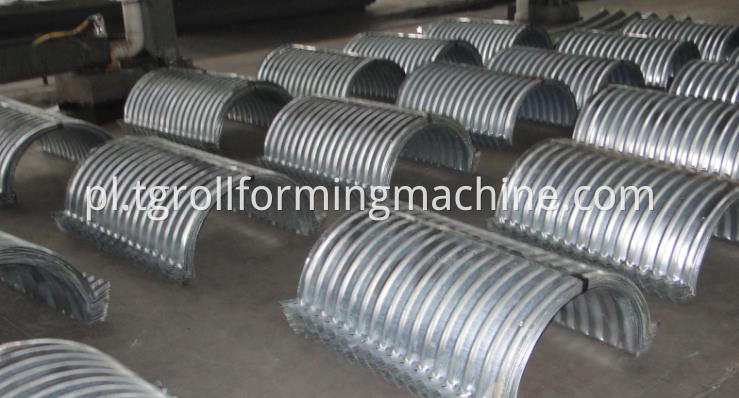 Metal Culvert Pipe Roll Forming Machine